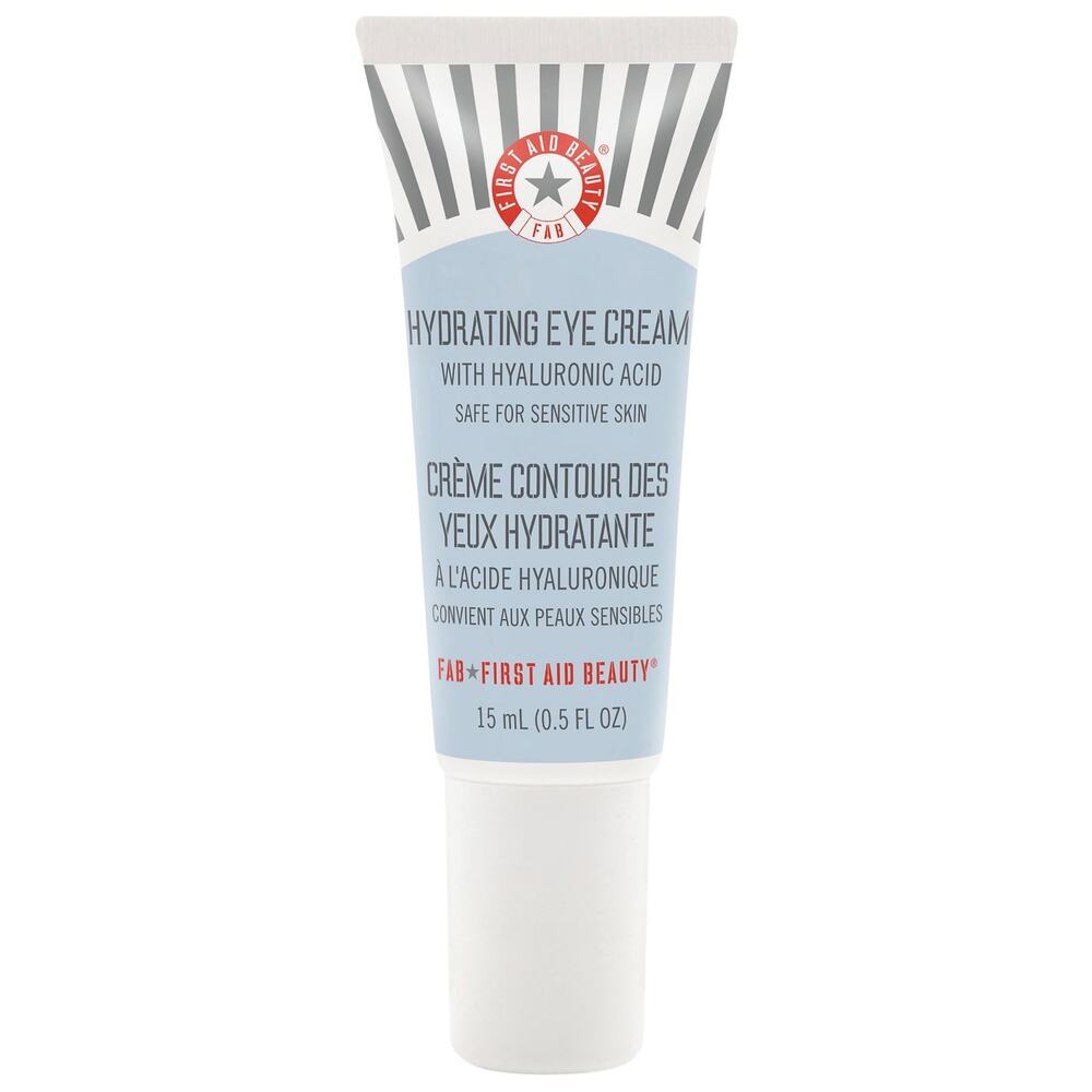 NEW First Aid Beauty Hydrating Eye Cream‎ Hyaluronic Acid Sensitive Skin 0.5oz